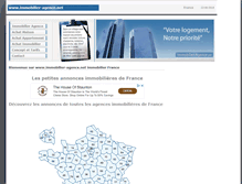 Tablet Screenshot of immobilier-agence.net